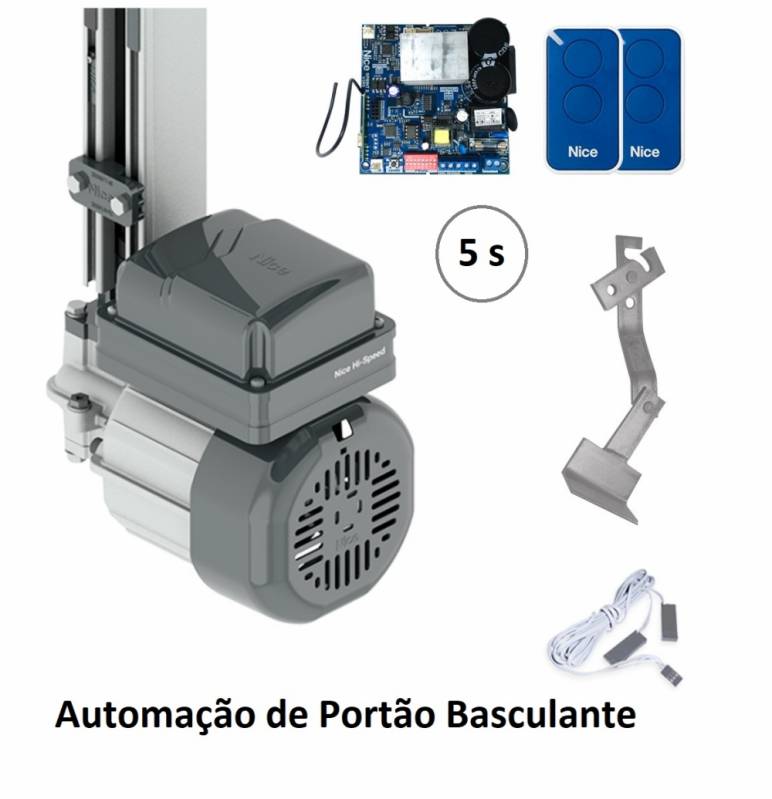 Automação de Portão Basculante Vila Cruzeiro - Automação Portão Garagem