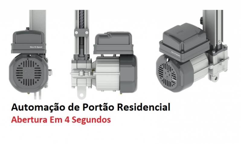 Automação de Portão Residencial Mooca - Automação Portão