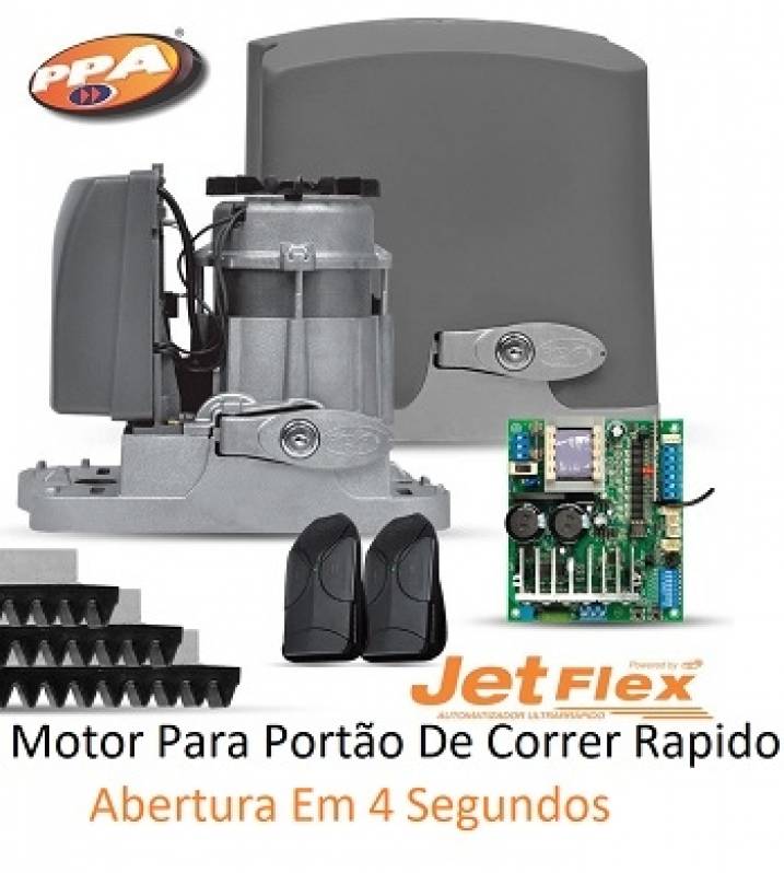 Comprar Motor para Portão Correr Rápido Chácara Santo Antônio - Motor Automático para Portão de Correr