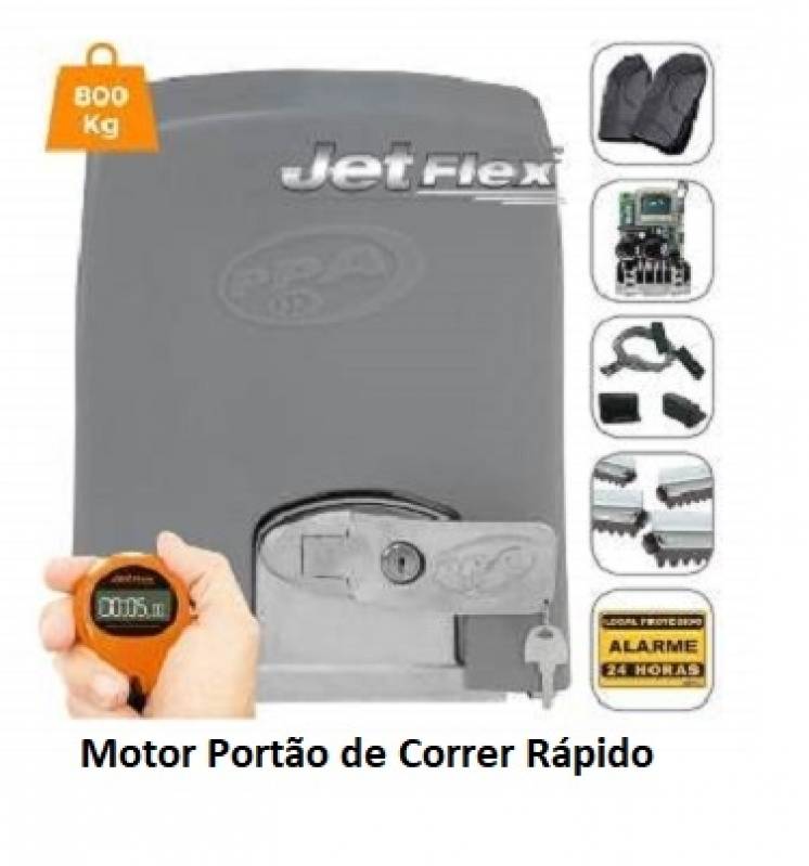 Comprar Motor Portão de Correr Rápido Vila Cruzeiro - Motor para Portão de Correr Rápido