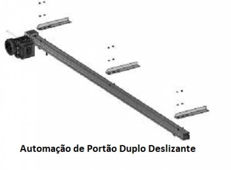 Motor de Fuso para Portão Deslizante Orçamento Chácara Santo Antônio - Motor Portão Eletrônico Deslizante