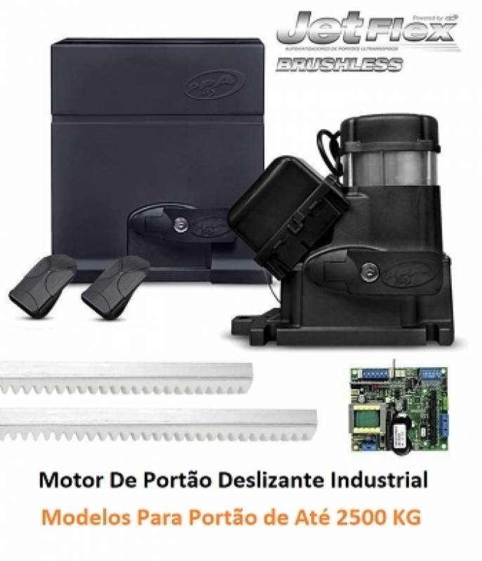 Motor de Portão Deslizante Industrial Vila Madalena - Motor Industrial para Portão