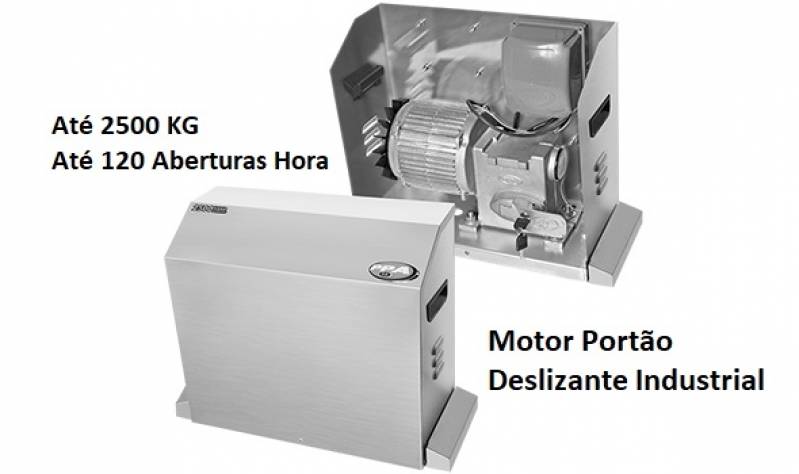 Motor de Portão Deslizante Orçamento Vila Mariana - Motor de Portão Eletrônico Deslizante
