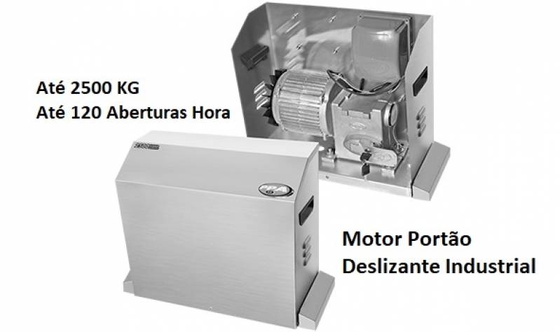 Motor de Portão Deslizante Orçamento Cidade Monções - Motor de Portão Eletrônico Deslizante