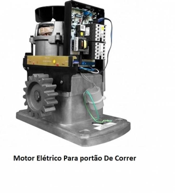 Motor Elétrico para Portão de Correr Vila Pompeia - Motor de Portão de Correr
