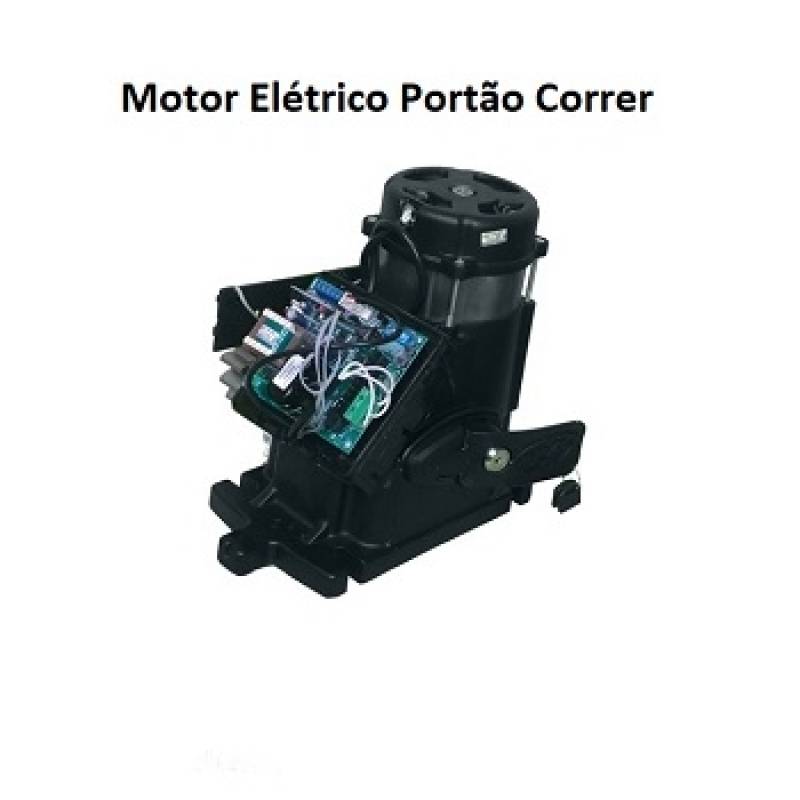 Motor Elétrico Portão Correr Santa Teresinha - Motor para Portão de Correr Industrial