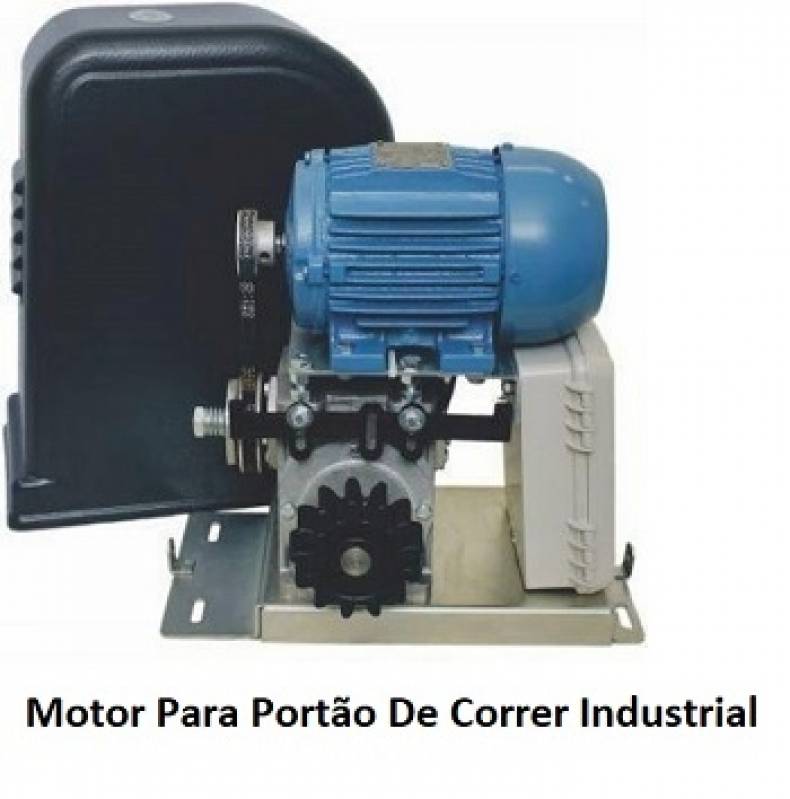 Motor para Portão Automático Industrial Orçamento Vila Esperança - Motor para Portão Automático Industrial