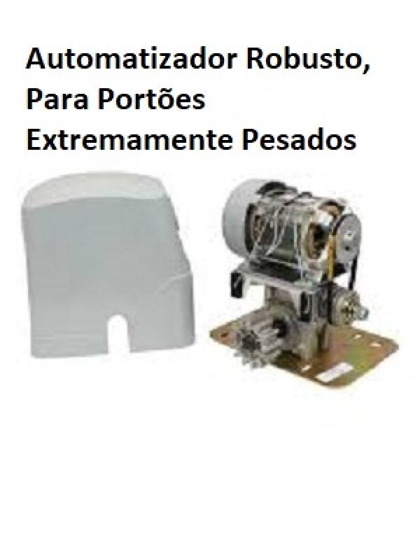 Motor para Portão Deslizante Industrial Orçamento Santos - Motor para Portão Eletrônico Industrial