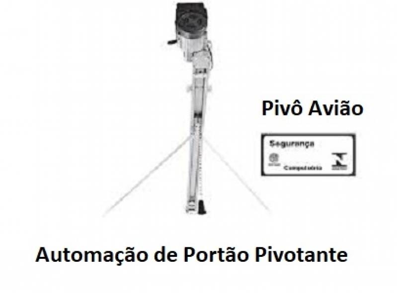 Serviço de Automação de Portão Pivotante Parque São Lucas - Automação de Portão Pivotante