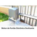 motor de portão eletrônico deslizante Tremembé