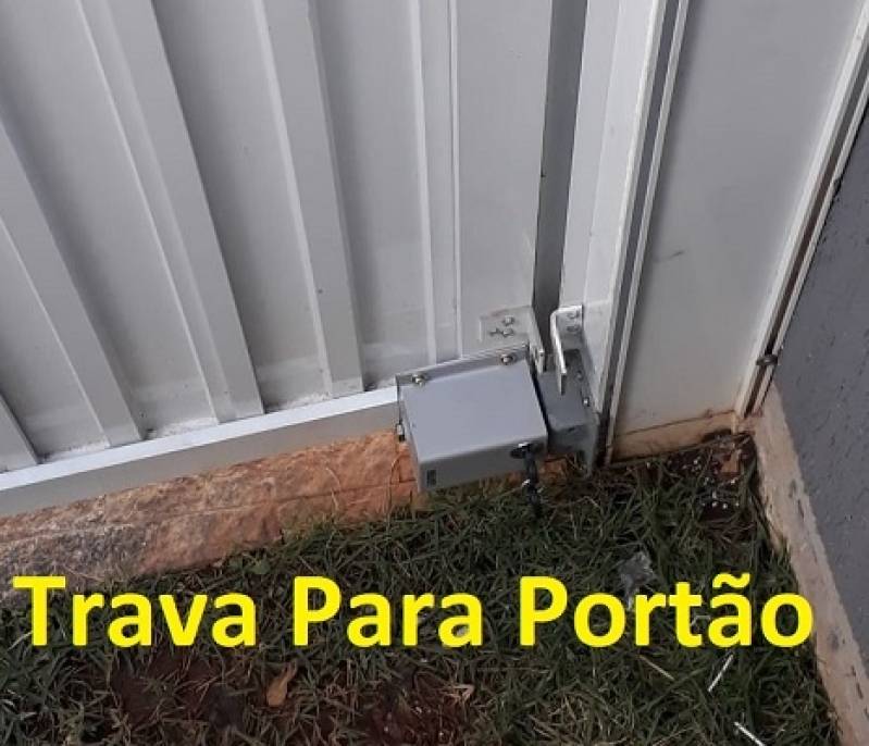 Trava Portão Basculante Rio Pequeno - Trava Portão Automático